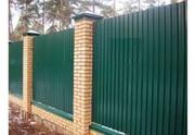 Профнастил для забора.  