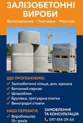 Железобетонные изделия от производителя.  Изготавливаем и доставляем п